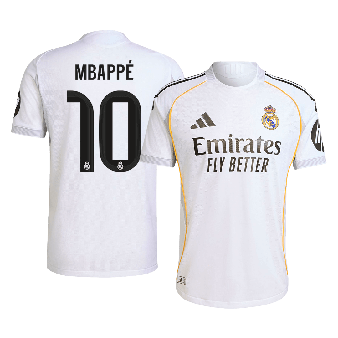 Real Madrid MBAPPÉ #10 domácí fotbalový dres 2025/26 – verze pro hráče