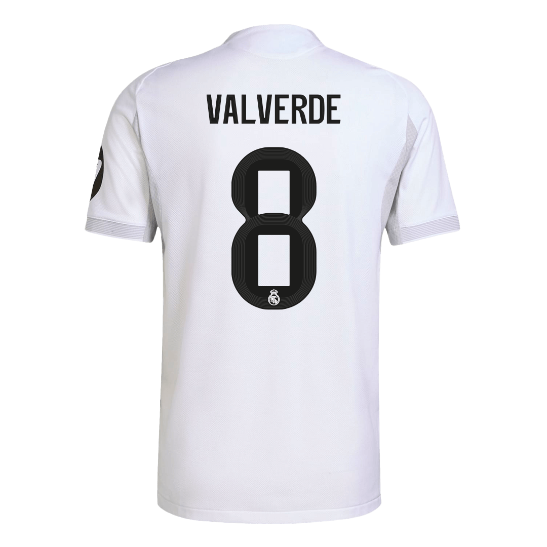 Real Madrid VALVERDE #8 Domácí Fotbalový dres 2025/26 – verze pro hráče