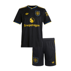 Děti Manchester United Třetí pryč Fotbalový dres 2025/26