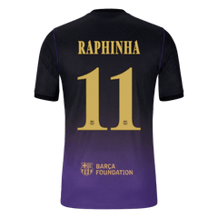 Barcelona RAPHINHA #11 Pryč Fotbalový dres 2026/27 - verze pro hráče - UCL