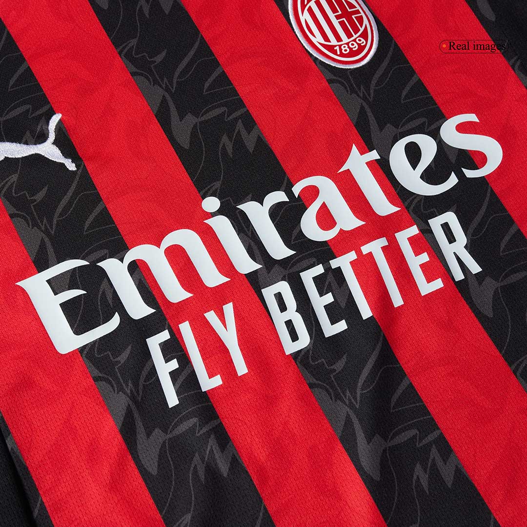 AC Milan men's home jersey set (jersey+shorts) 2025/26