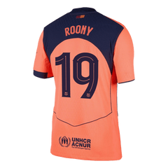 Barcelona ROONY #19 Třetí pryč Fotbalový dres 2025/26 - verze pro hráče - UCL