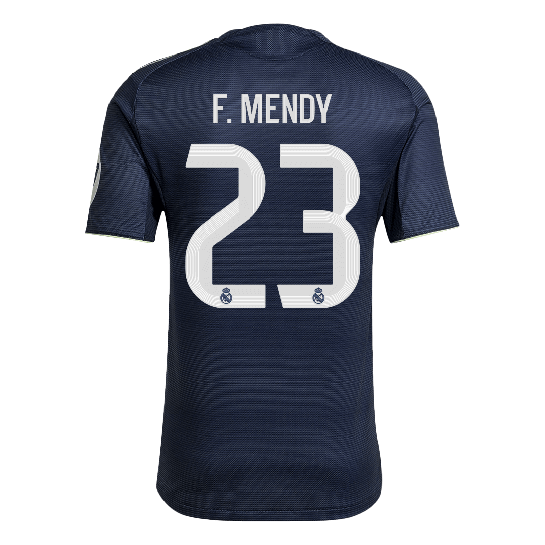 Real Madrid F.MENDY #23 Pryč Fotbalový dres 2025/26 - verze pro hráče