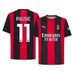 Pánské AC Milan PULISIC #11 Domov Fotbalový dres 2026/27