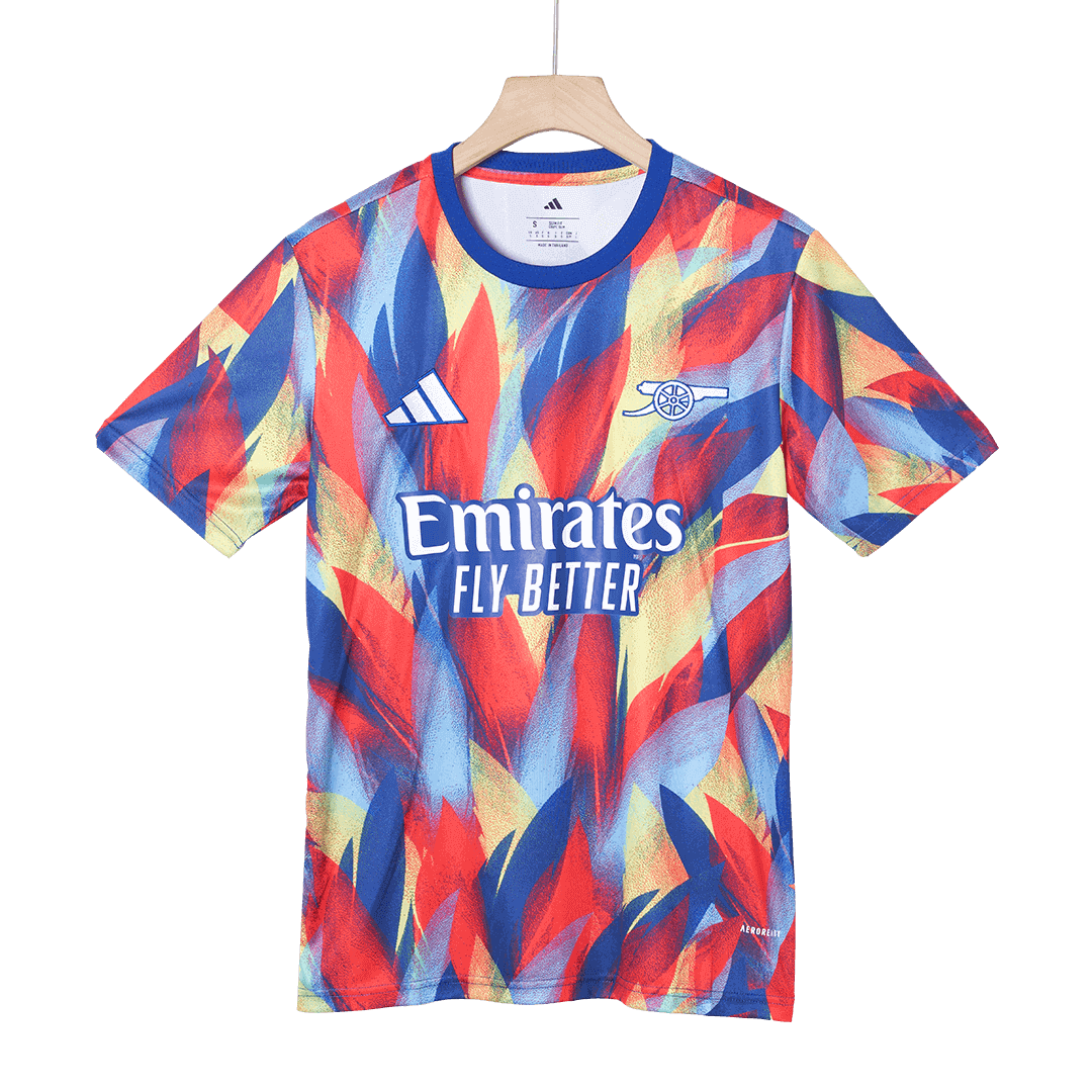 Předzápasový fotbalový dres mužů Arsenal 2025/26