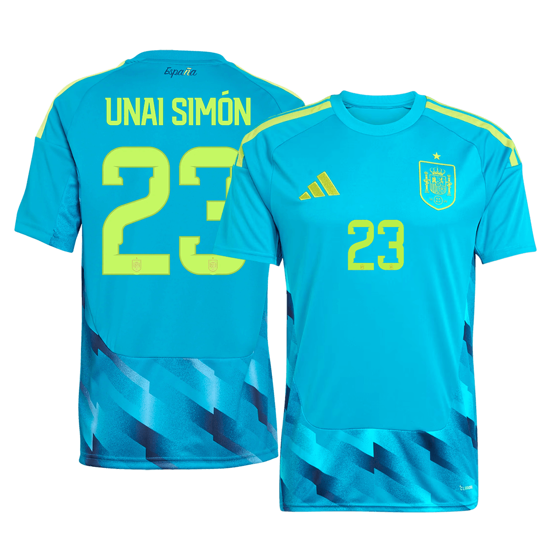 Pánské Spain UNAI SIMÓN #23 Brankář Fotbalový dres Mistrovství světa 2026