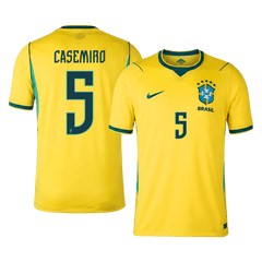 Pánské Brazil CASEMIRO #5 Domov Fotbalový dres Mistrovství světa 2026
