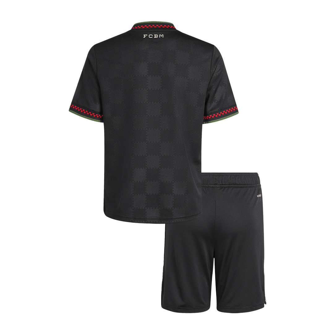 Děti Bayern Munich Třetí pryč Fotbalový dres Kit(dres + šortky) 2025/26
