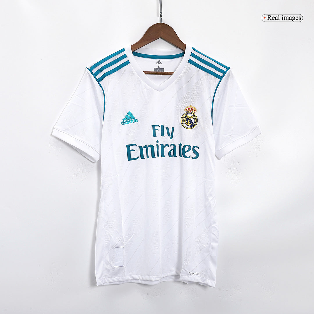Real Madrid BENZEMA #9 Domácí Retro fotbalový dres 2017/18