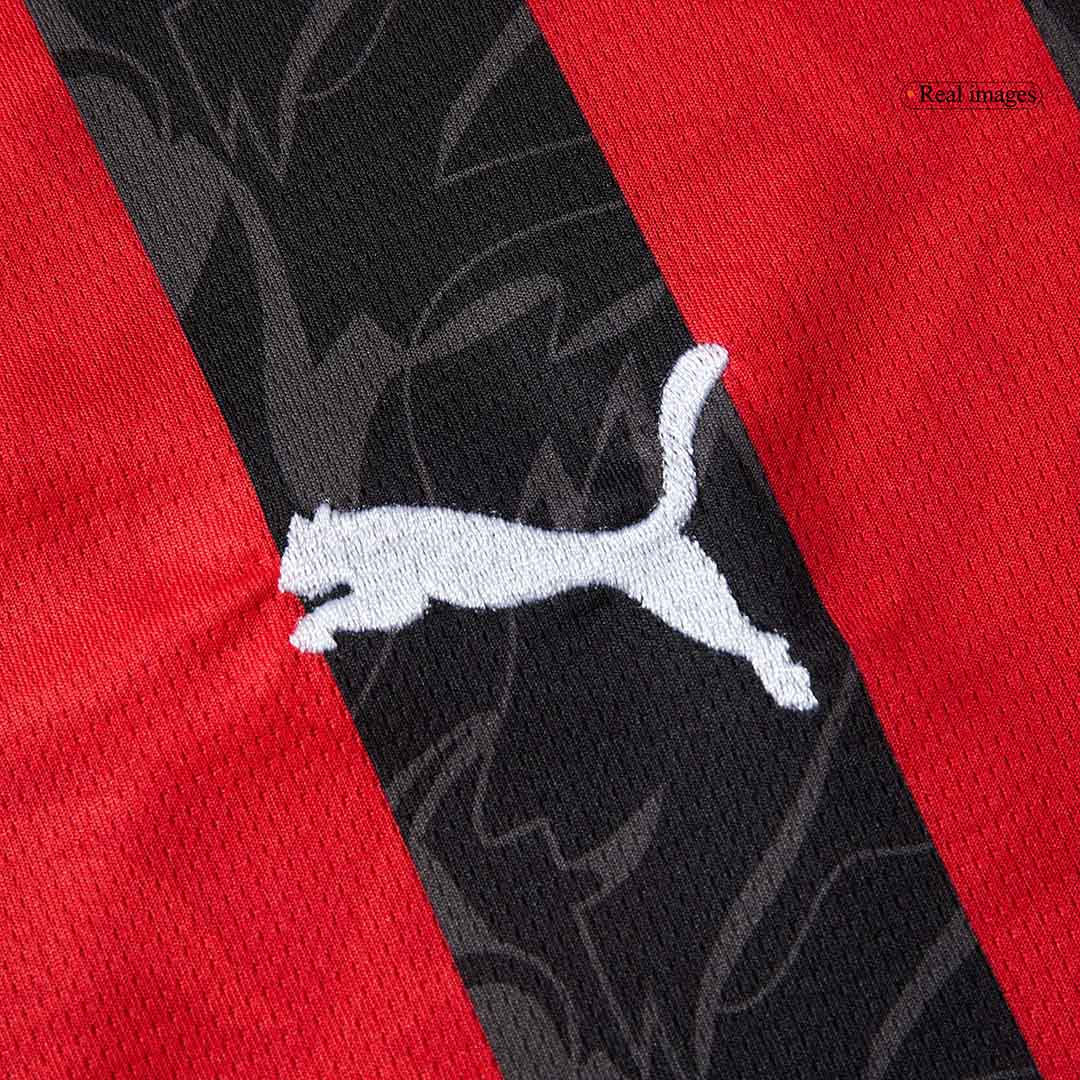 AC Milan men's home jersey set (jersey+shorts) 2025/26