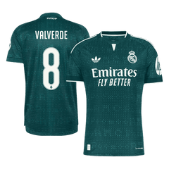 Real Madrid VALVERDE #8 Pryč Fotbalový dres 2026/27 - verze pro hráče