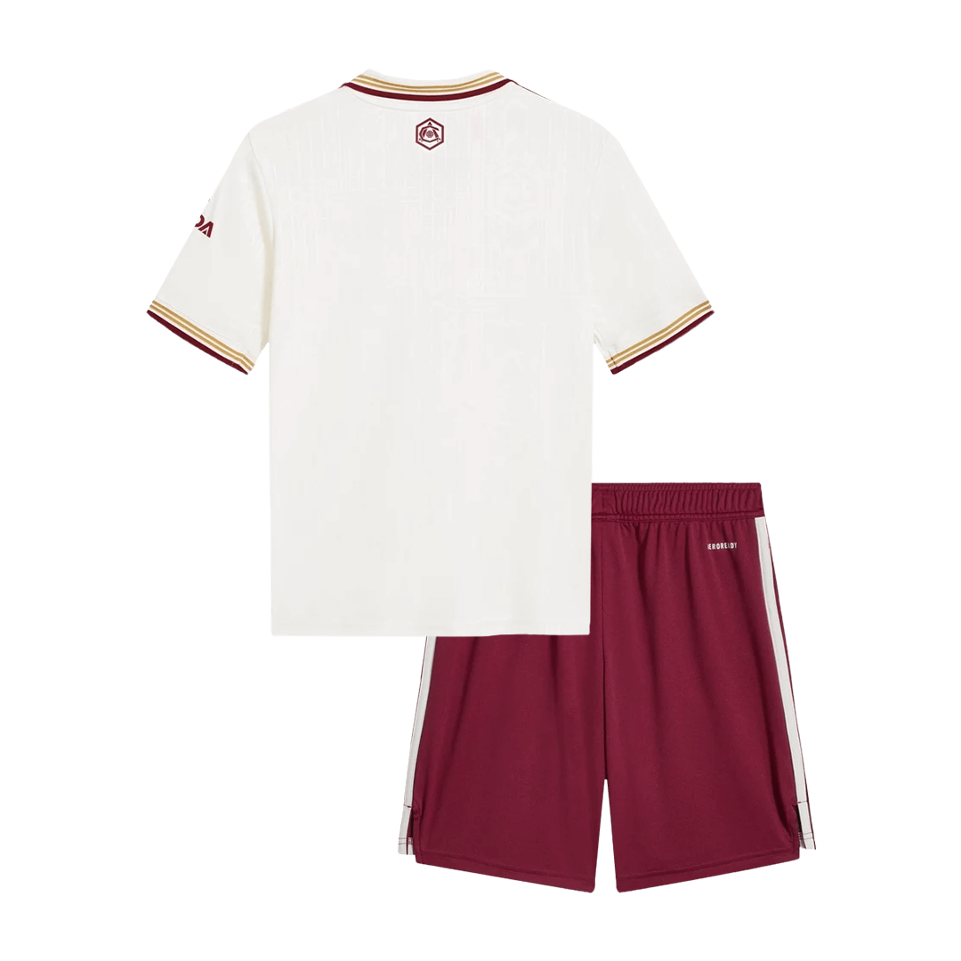 Děti Arsenal Třetí pryč Fotbalový dres 2025/26
