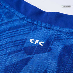 Chelsea WORLD CHAMPIONS #25 Home Football Shirt 2025/26 with badge on the chest - player version