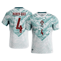 Pánské Portugal RÚBEN DIAS #4 Pryč Fotbalový dres Mistrovství světa 2026