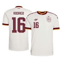 Spain RODRIGO #16 Pryč Fotbalový dres Mistrovství světa 2026 - verze pro hráče