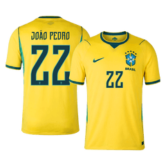 Pánské Brazil JOÃO PEDRO #22 Domov Fotbalový dres Mistrovství světa 2026