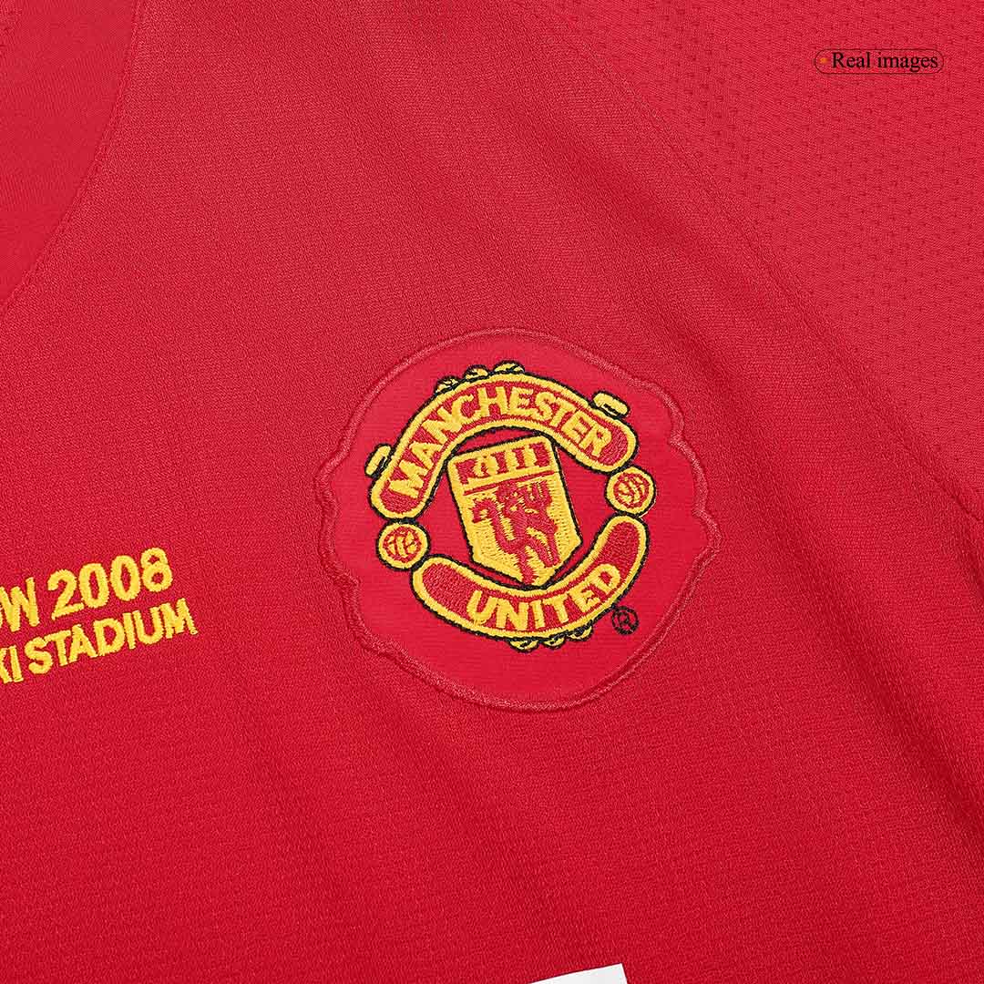 Manchester United ROONEY #10 domácí retro fotbalový dres 2007/08 - finále UCL