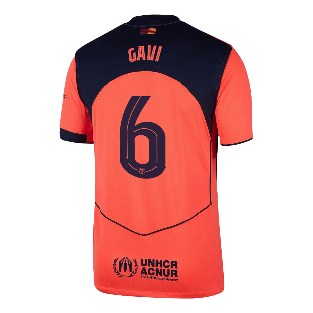 Pánské Barcelona GAVI #6 Třetí pryč Fotbalový dres 2025/26 - UCL