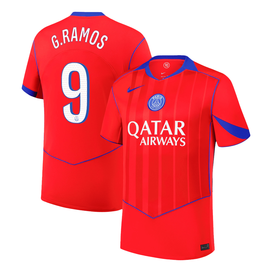 Pánské PSG G.RAMOS #9 Třetí pryč Fotbalový dres 2025/26