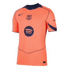Barcelona F.DE JONG #21 Třetí pryč Fotbalový dres 2025/26 - verze pro hráče - UCL