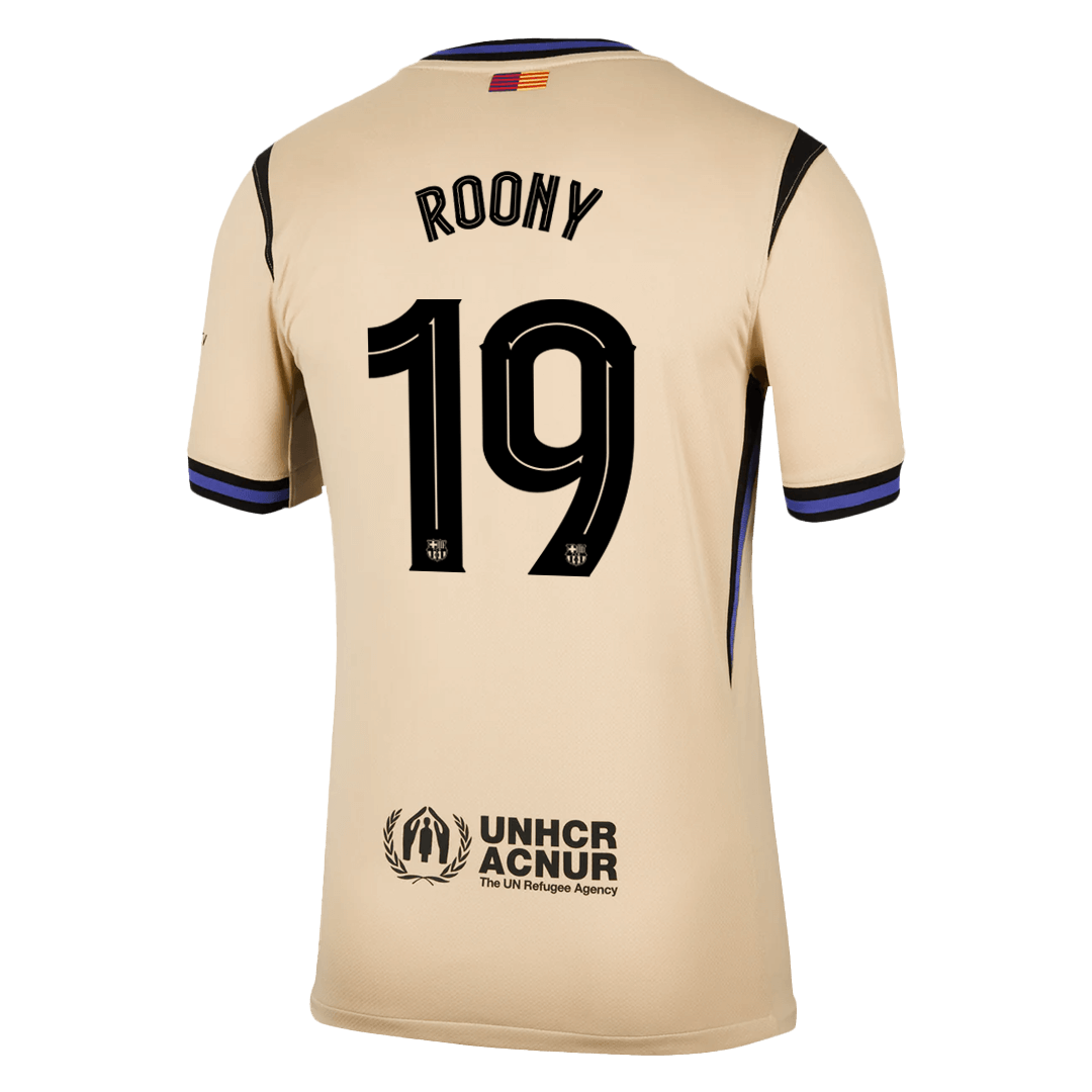 Pánské Barcelona ROONY #19 Pryč Fotbalový dres 2025/26 - UCL