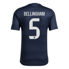 Venkovní fotbalový dres Real Madrid BELLINGHAM #5 2025/26 – verze pro hráče
