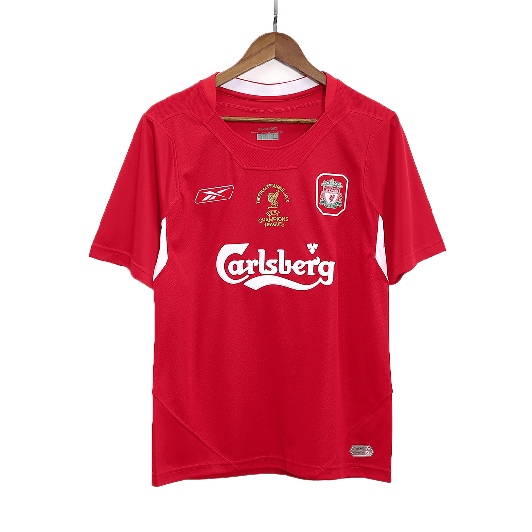 Retro fotbalový dres Liverpool 2005 - UCL