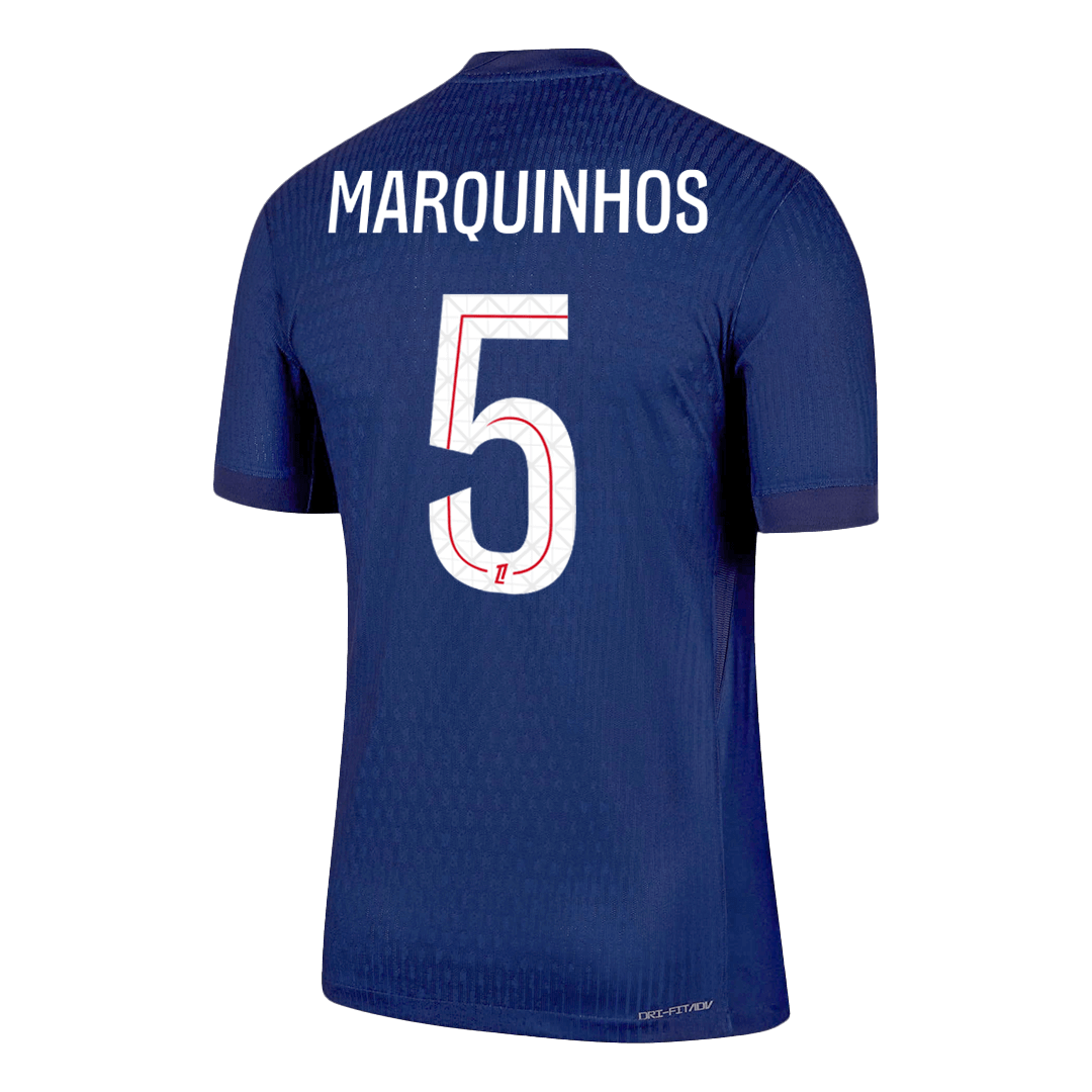 PSG MARQUINHOS #5 Domácí Fotbalový dres 2025/26 – verze pro hráče