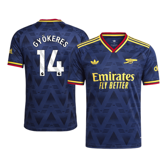 Arsenal GYÖKERES #14 Pryč Fotbalový dres 2026/27 - verze pro hráče