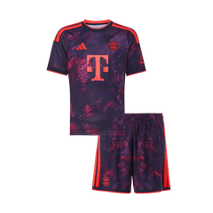 Děti Bayern Munich Třetí pryč Fotbalový dres Kit(dres + šortky) 2026/27