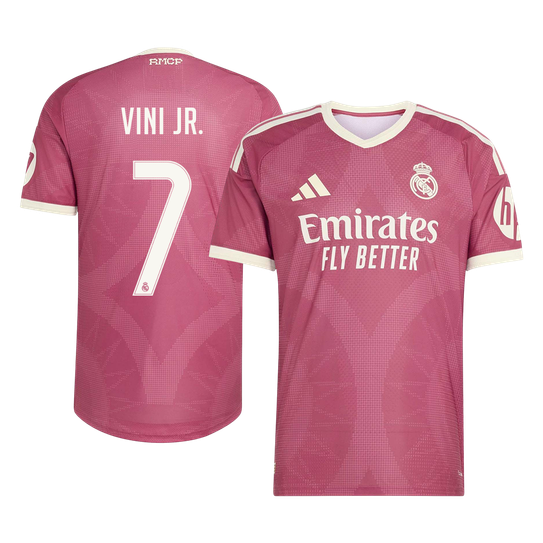 Real Madrid VINI JR. #7 Třetí pryč Fotbalový dres 2026/27 - verze pro hráče