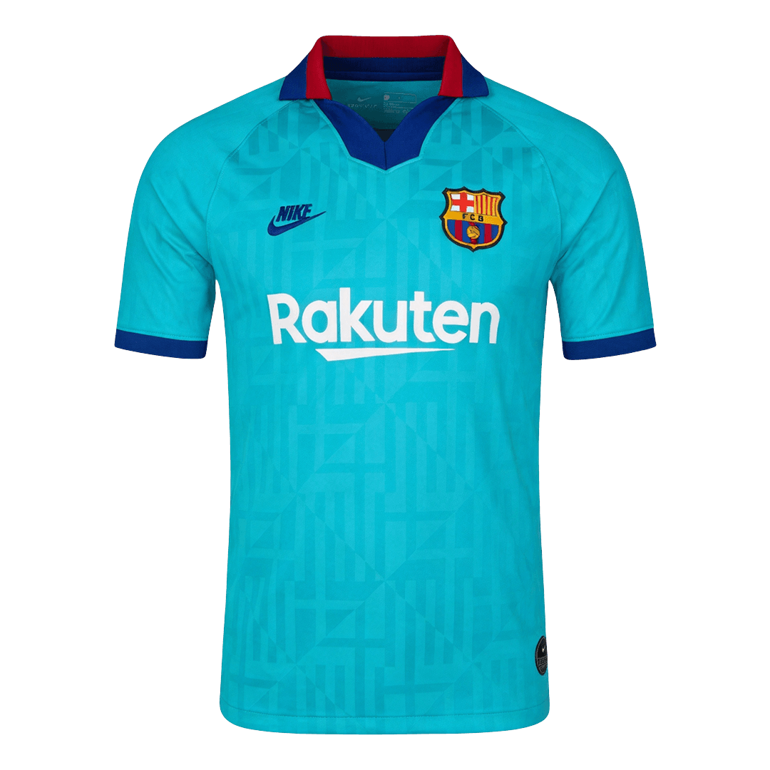 Barcelona Třetí pryč Retro fotbalový dres 2019/20