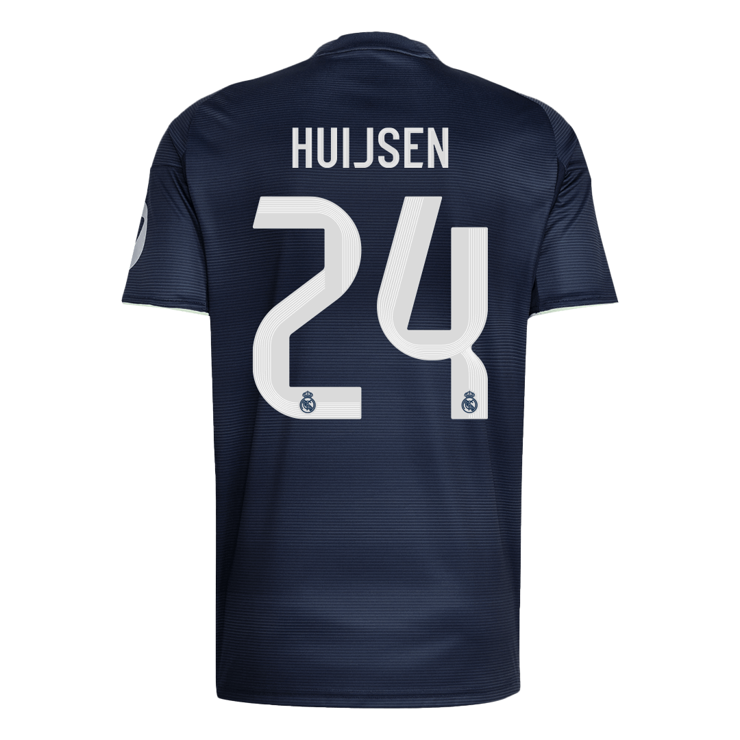Real Madrid HUIJSEN #24 Men's Away Football Jersey 2025/26