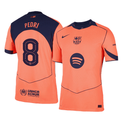 Barcelona PEDRI #8 Třetí pryč Fotbalový dres 2025/26 - verze pro hráče - UCL