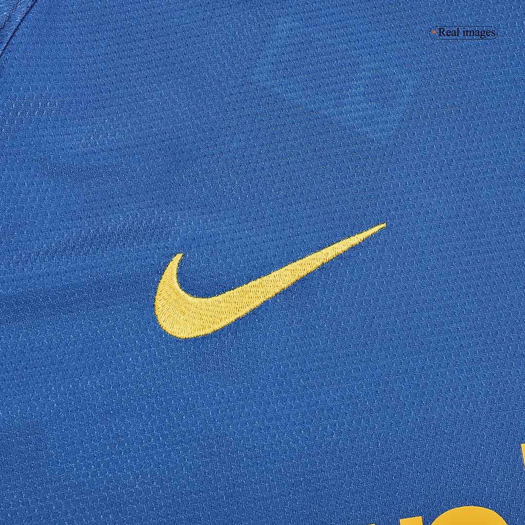 Barcelona A.INIESTA #8 Domácí Retro fotbalový dres s dlouhým rukávem 2008/09 - finále UCL