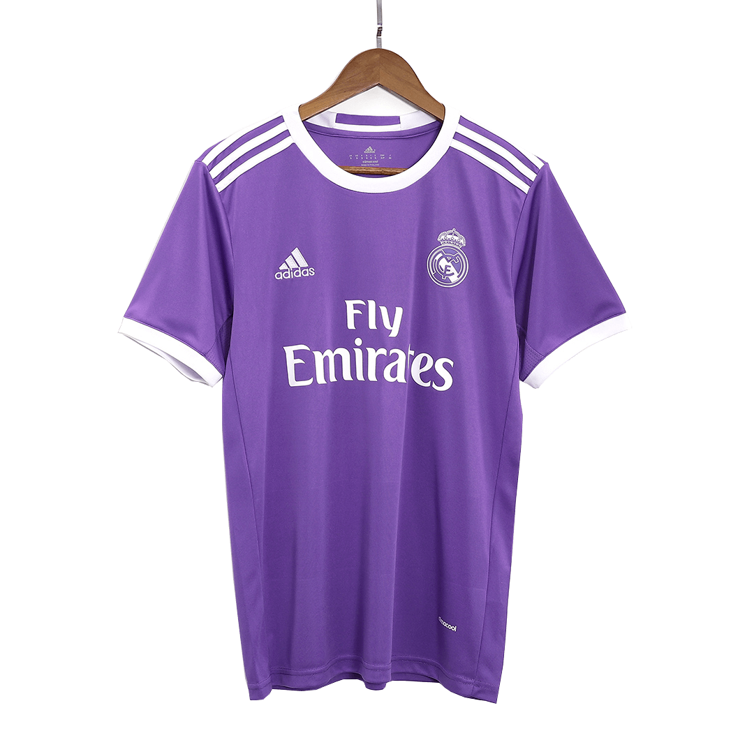 Real Madrid KROOS #8 venkovní retro fotbalový dres 2016/17