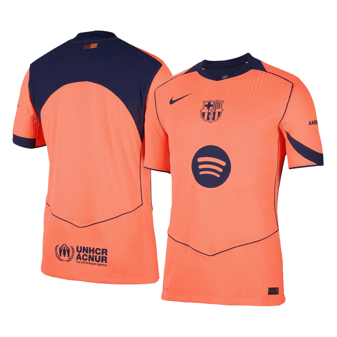Barcelona Třetí pryč Fotbalový dres 2025/26 - verze pro hráče