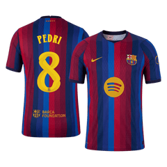 Barcelona PEDRI #8 Domov Fotbalový dres 2026/27 - verze pro hráče - UCL
