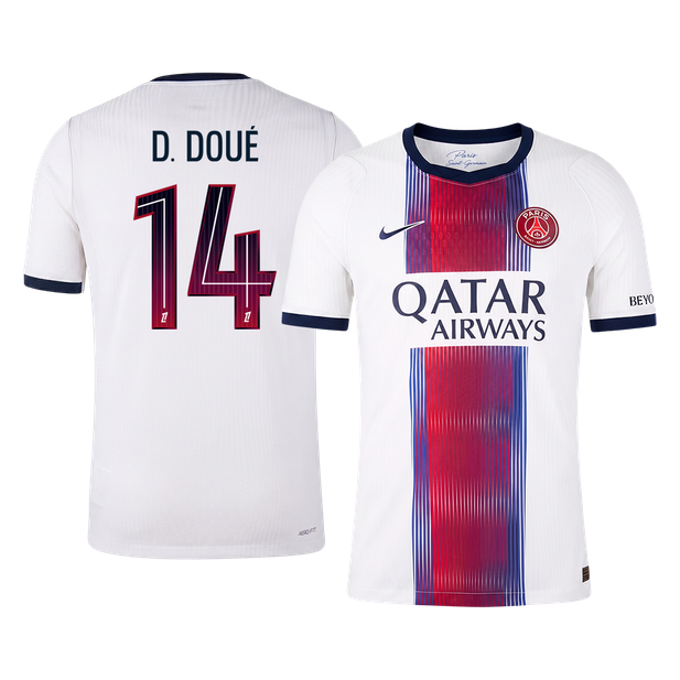 PSG D. DOUÉ #14 Pryč Fotbalový dres 2026/27 - verze pro hráče