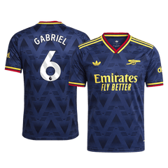 Arsenal GABRIEL #6 Pryč Fotbalový dres 2026/27 - verze pro hráče