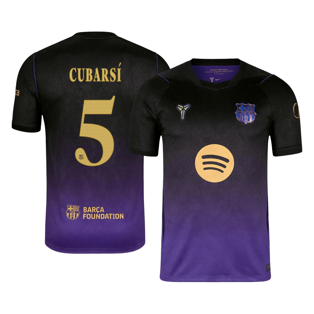 Pánské Barcelona CUBARSÍ #5 Pryč Fotbalový dres 2026/27 - UCL