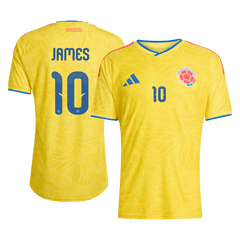 Colombia JAMES #10 Domov Fotbalový dres World Cup 2026 - verze pro hráče