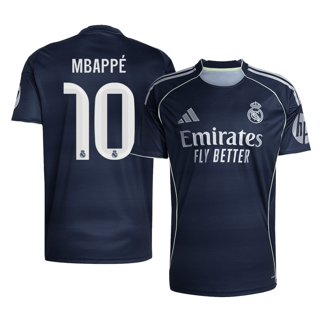 Real Madrid MBAPPE #10 Men's Away Football Jersey 2025/26
