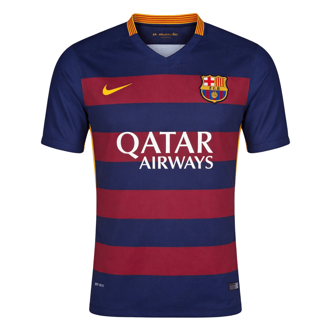 Barcelona Domov Retro fotbalový dres 2015/16