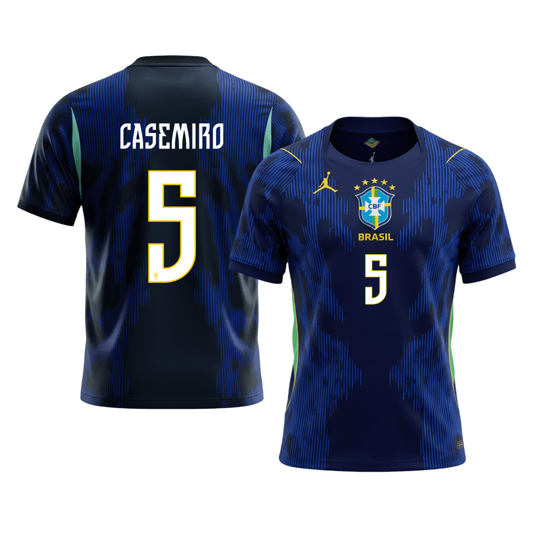 Pánské Brazil CASEMIRO #5 Pryč Fotbalový dres Mistrovství světa 2026