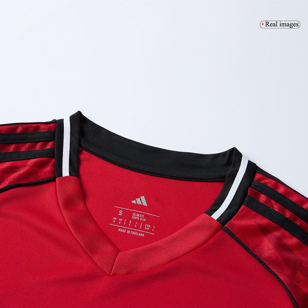 Pánský fotbalový dres Manchester United Domácí s dlouhým rukávem 2025/26