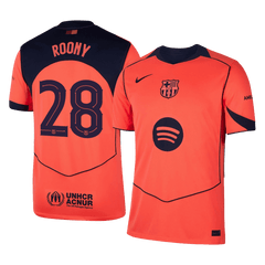 Pánské Barcelona ROONY #28 Třetí pryč Fotbalový dres 2025/26