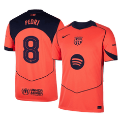 Pánské Barcelona PEDRI #8 Třetí pryč Fotbalový dres 2025/26 - UCL