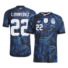 Argentina L. MARTÍNEZ #22 Pryč Fotbalový dres Mistrovství světa 2026 - verze pro hráče