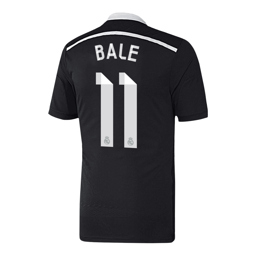Real Madrid BALE #11 Third Away Retro Football Shirt 2014/15